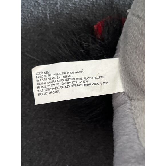 Disney Parks Eeyore Valentines beanie vintage plush figure 2002 EUC - Picture 6 of 7